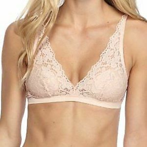NWT! DKNY Women's Sz S Classic Lace Sheer Bralette